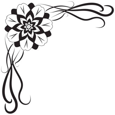 Dekoratif girdapköşeleri