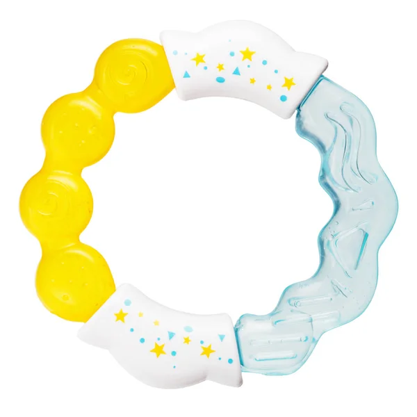 Зубы для младенцев с охлаждающим эффектом — стоковое фото