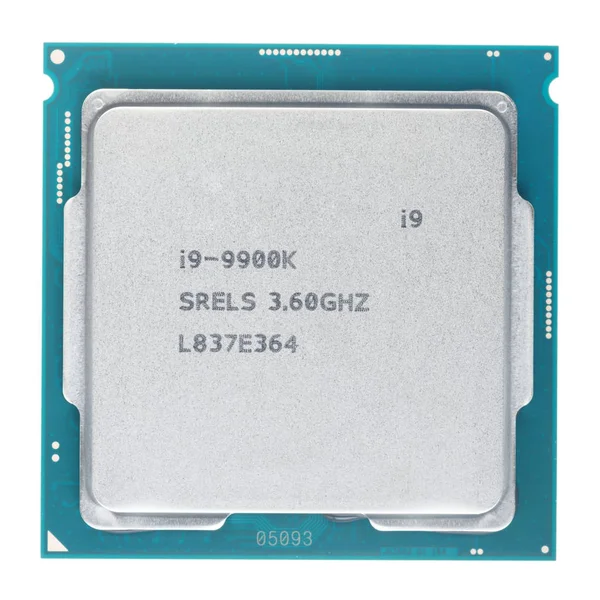 Modern dator processor, modern centralprocessor enhet, CPU — Stockfoto