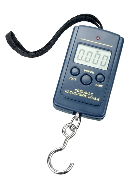 Close up portable electronic scale — Stock Photo, Image