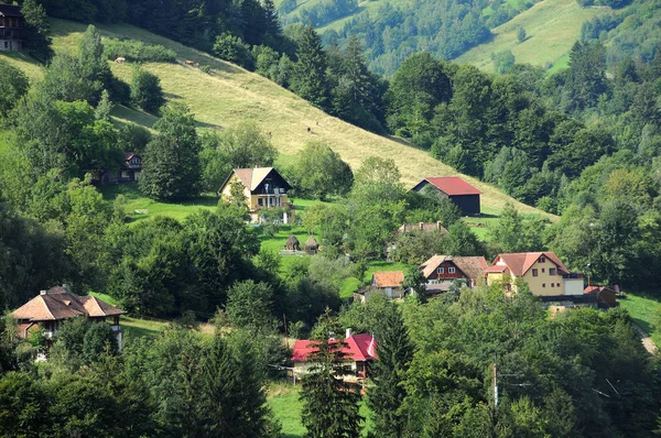 Paisagem Montanhosa Transilvânia Roménia Condado Brasov — Fotografia de Stock