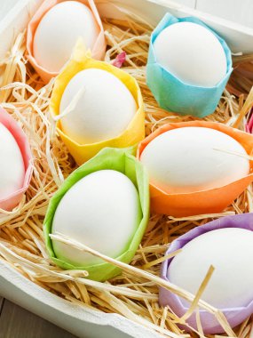 Renkli Paskalya yumurtaları