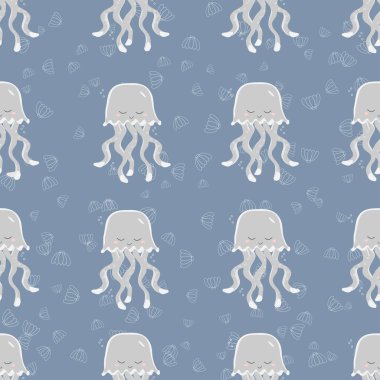 Sevimli ahtapot Dikişsiz