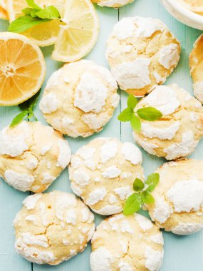 Buruşuk limonlu kurabiyeler