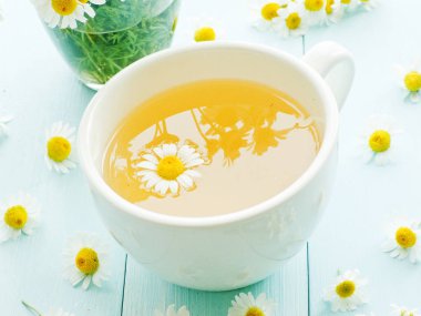 Papatya çiçek çay