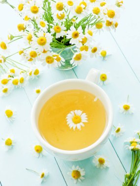 Papatya çiçek çay