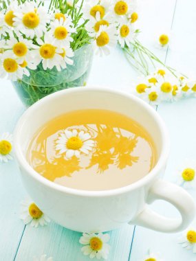 Papatya çiçek çay