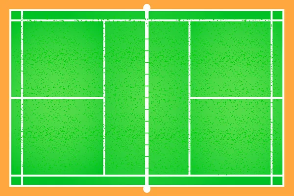 Vecteur court de badminton — Image vectorielle