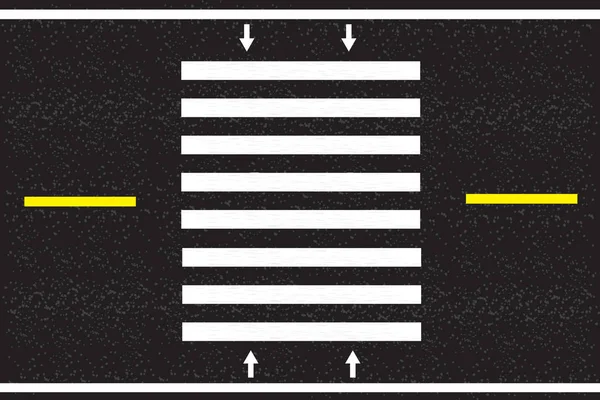 Fundo vetor Crosswalk — Vetor de Stock