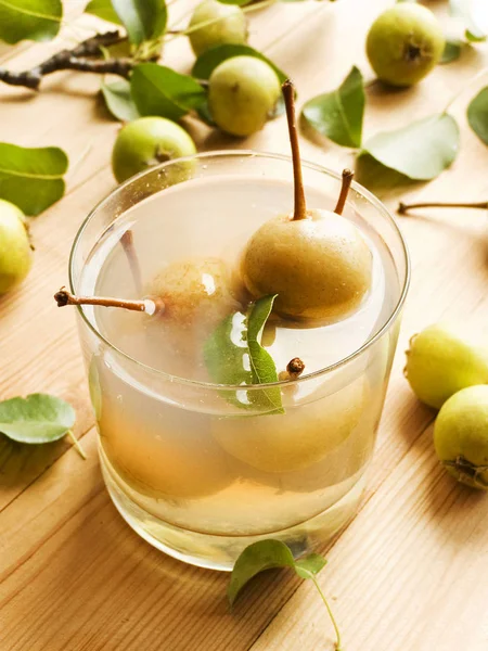 Sweet pear compote Stock Image