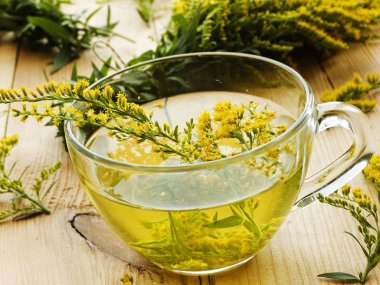 Goldenrod bitki çayı