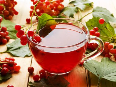 Viburnum meyve çay