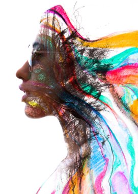 Portre fotoğrafçılığı ile orijinal sanat karışımları