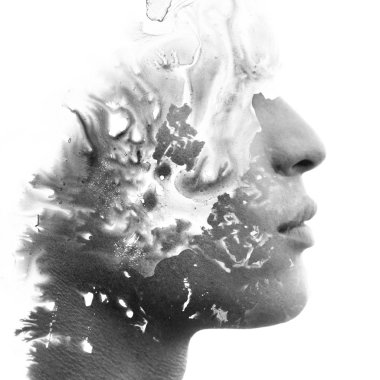 Portre fotoğrafçılığı ile orijinal sanat karışımları