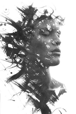 Portre fotoğrafçılığı ile orijinal sanat karışımları