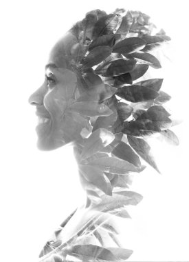 Gerçeküstü çift pozlama portresi