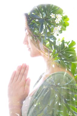 Gerçeküstü çift pozlama portresi