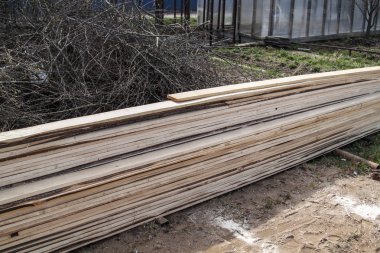 bir yığın kalıp için ham kurullarının