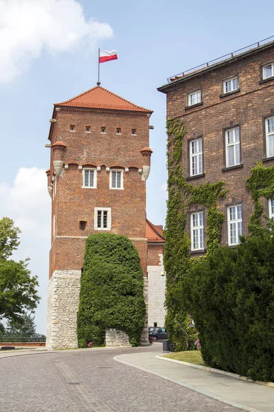 Thieves Tower in Wawel Castle in Krakow, Poland — Stock Photo, Image