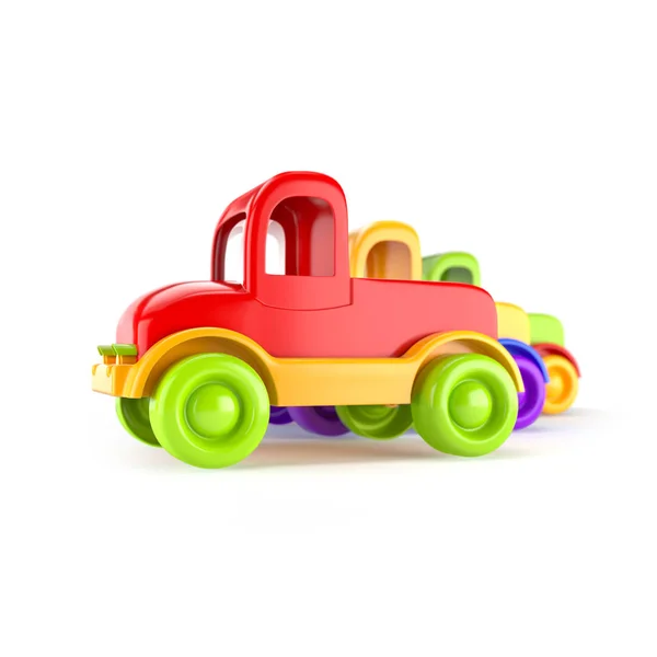 Camiões Brinquedo Ilustração — Fotografia de Stock