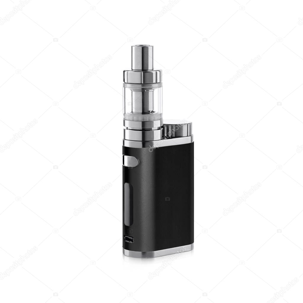 Vape electronic cigarette isolated on white background