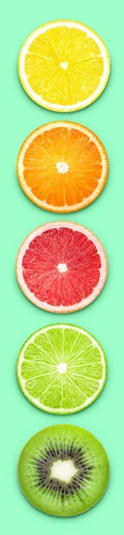 Fruit slices banner — Stock Photo, Image