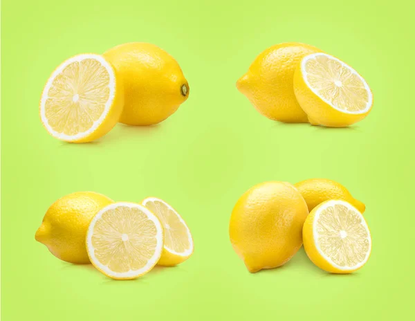 Citron frukt set — Stockfoto