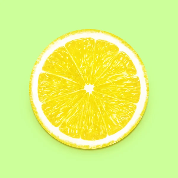 Lemon slice fruit — Stock Photo, Image