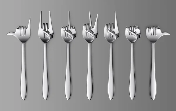 Fork — Stock Photo, Image