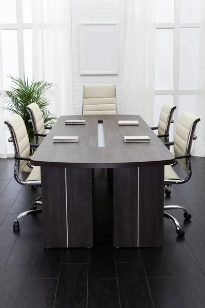 Conferentietafel Een Moderne Kantoor — Stockfoto