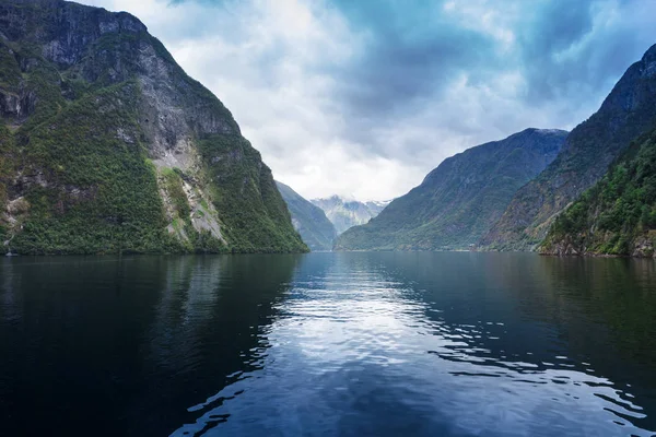 Utsikt Över Sognefjorden Norge — Stockfoto