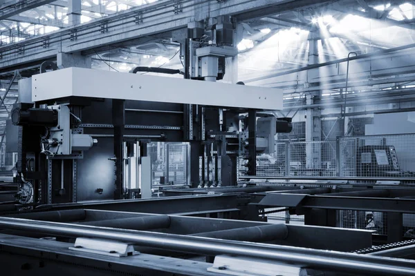 New Powerful Metalworking Machine Modern Workshop — Stock Photo, Image