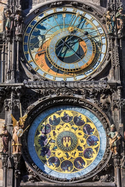 Reloj Astronómico Praga Chech Republic Europa — Foto de Stock