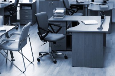 modern ve hafif ofisinde koşulları