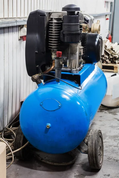 Compressor Motor Modern Workshop — Stock Photo, Image