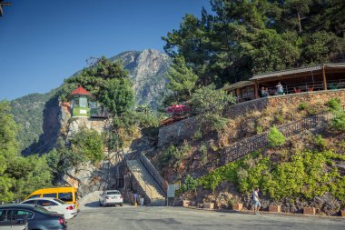 Dim Mağarası, Türkiye - 20 Ekim 2018: Dim yakınlarında bölge