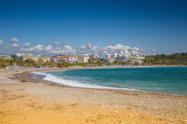 Línea costera frente a la línea Hoteles — Foto de Stock