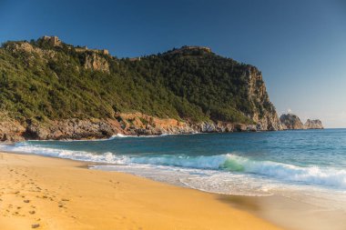 Türkiye'de Alanya Kalesi ve Kleopatra Plajı