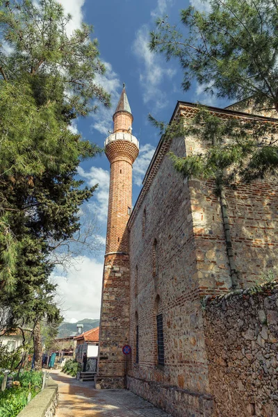 阿拉尼亚城堡清真寺 - 土耳其 — 图库照片