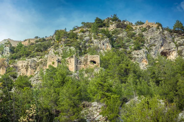 Mountain Castle-Alarahan i Turkiet — Stockfoto