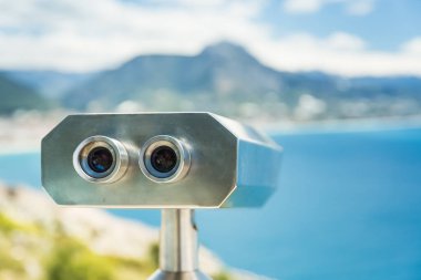 Gözde mekanlar için Binoküler Spyglass