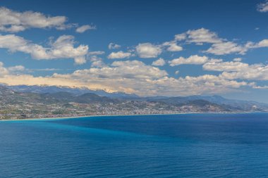 Alanya'nın Türkiye'deki Havadan Görünümü