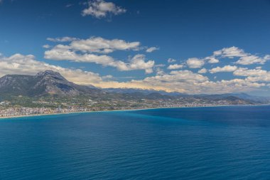 Alanya'nın Türkiye'deki Havadan Görünümü