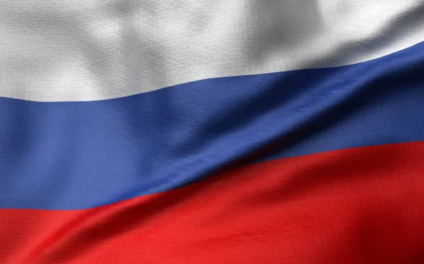 3D Illustration of Russia Flag — Stock Photo, Image