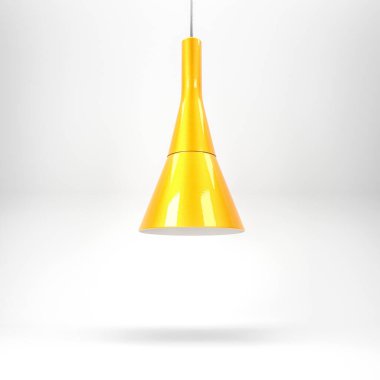 Modern bir lambanın 3D çizimi