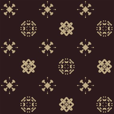 Süssüz Vektör Deseni - Tekstil, ambalaj kağıdı, moda için tekrarlayan süs.