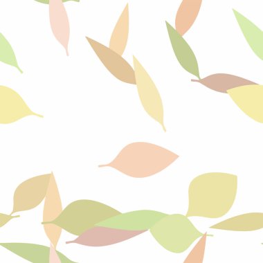 Sonbahar Yapraksız Vektör Deseni - Tekstil, ambalaj kağıdı, moda için tekrarlanan süs.