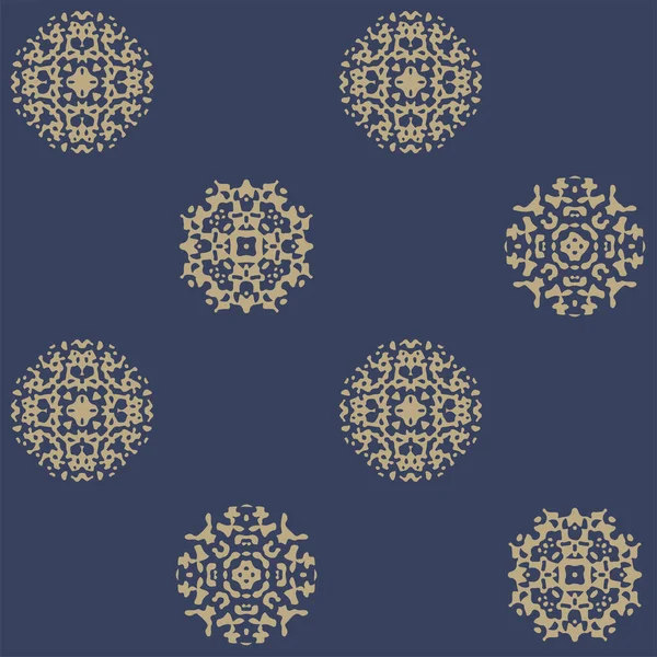 Ornament Seamless Vector Pattern - Wiederholtes Ornament für Textilien, Packpapier, Mode usw.. — Stockvektor
