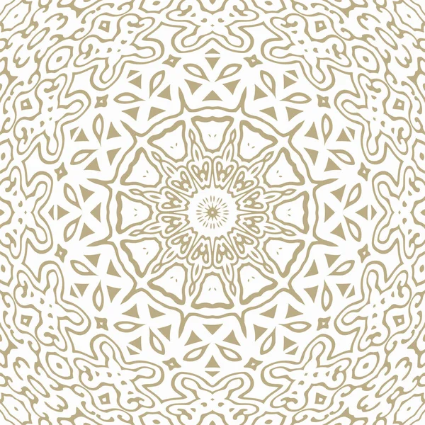 Patrón vectorial inconsútil oriental: ornamento repetitivo para textiles, papel de envolver, moda, etc.. — Vector de stock