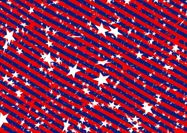 United States Stars and Stripes Verkiezing achtergrond illustratie — Stockfoto